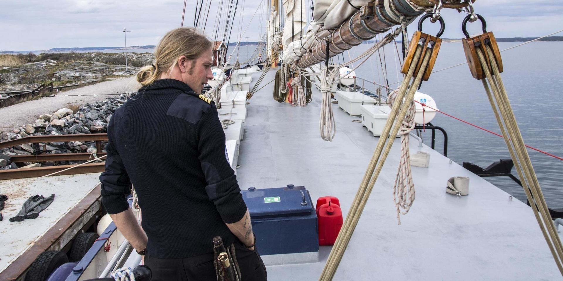Ordning och reda är a och o på båten för kaptenen Stefan Alvå. 