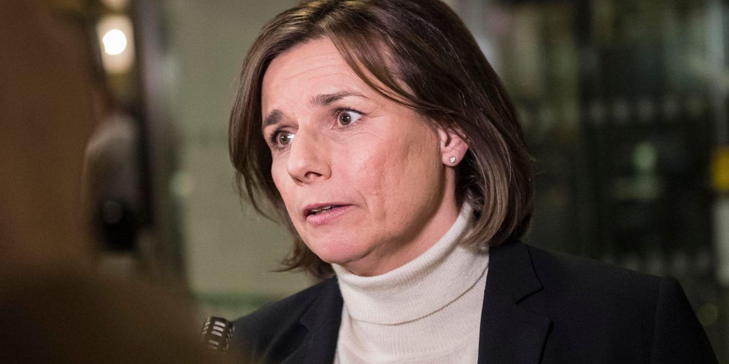 Sveriges klimatminister Isabella Lövin (MP). Arkivbild