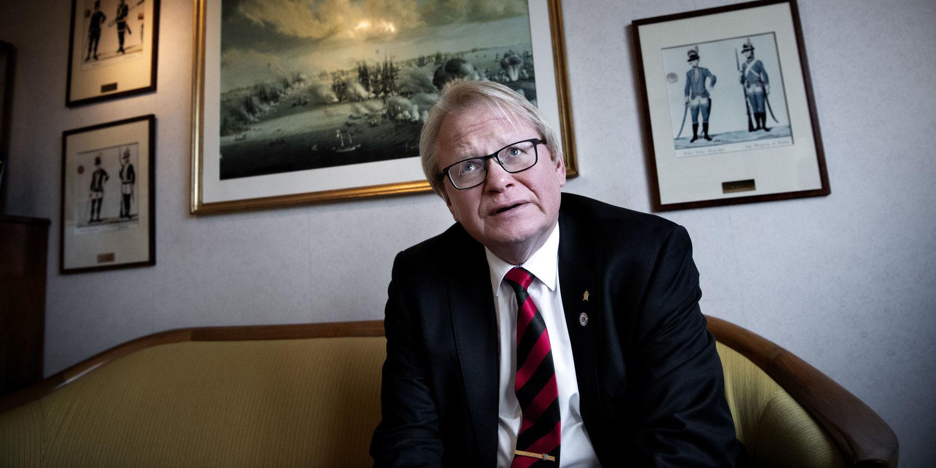 Försvarsminister Peter Hultqvist på Göteborgs garnison om regionens betydelse för Sverige och Norden.