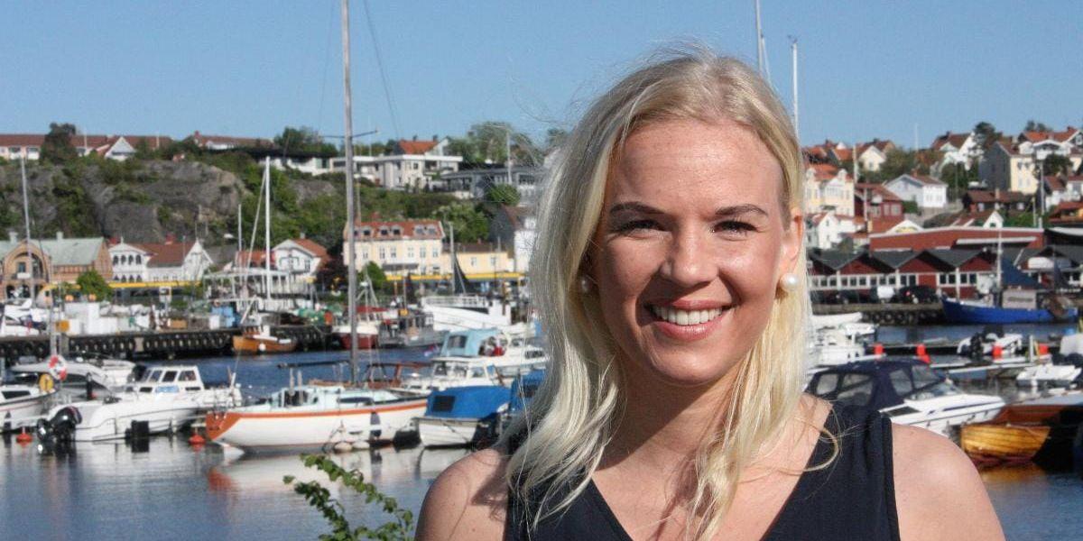 Med hjärta för Strömstad och havet. 25-åriga Sanna Johansson är förväntansfull inför den stora FN-konferensen i New York.