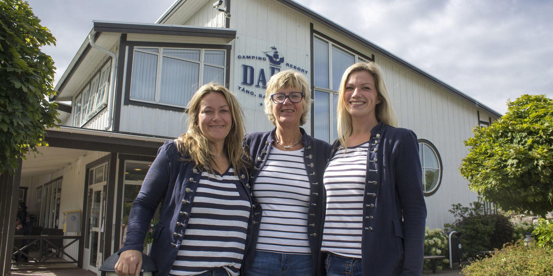 Mia Kempe, Mette Kempe och Lena Kempe äger och driver familjeföretaget Daftö Resort.