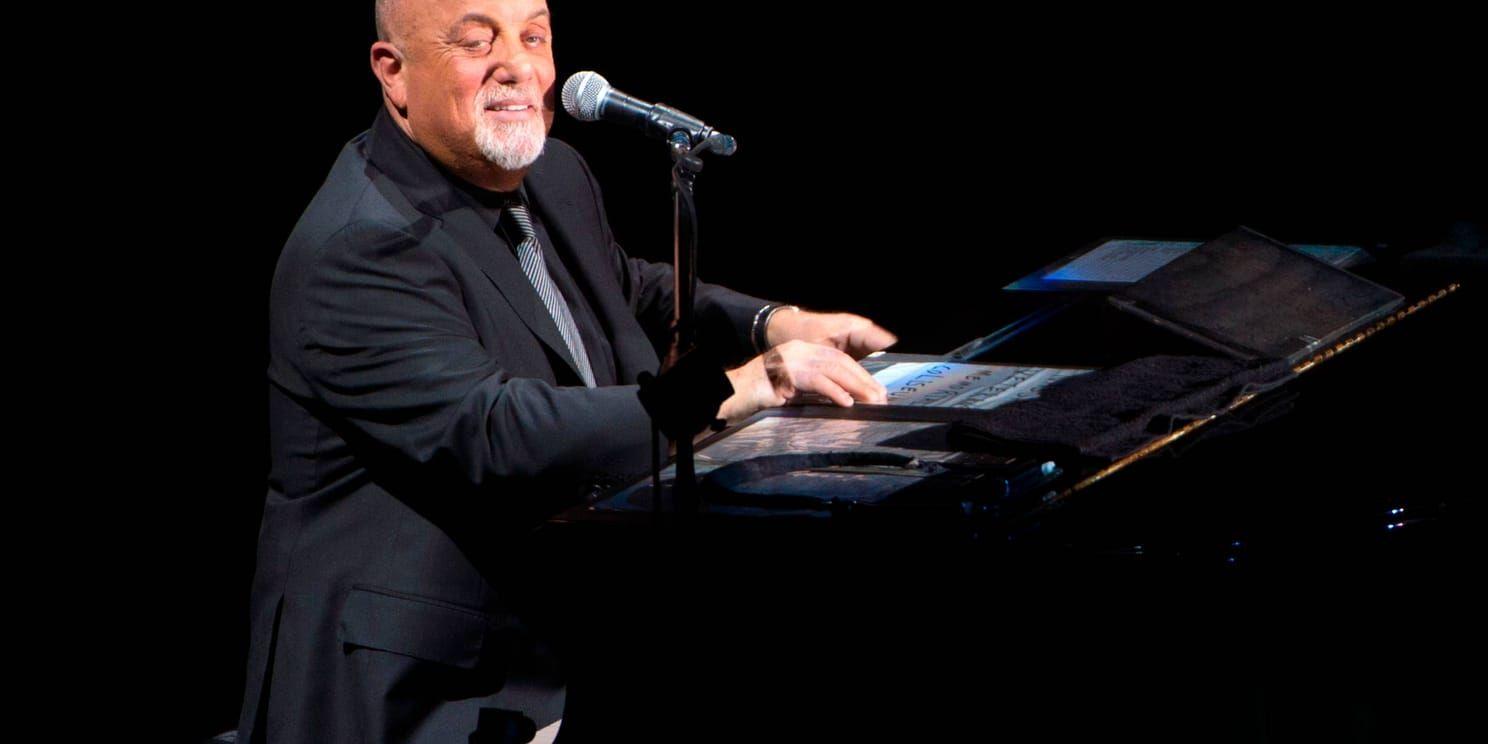 Billy Joel tog ställning mot extremhögern under sin konsert. Arkivbild.