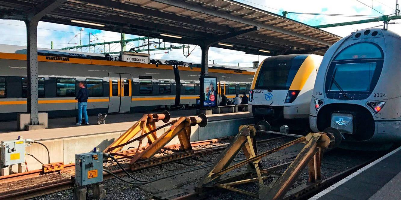 Från och med söndag stängs flera spår tillfälligt på Göteborgs central, på grund av arbete inför Västlänken som är den nya järnvägsförbindelsen i Göteborg.