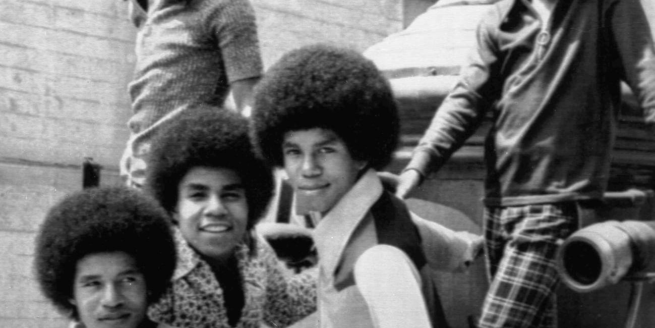 Jackson 5 1971. Michael Jackson ses längst upp till höger. Arkivbild.