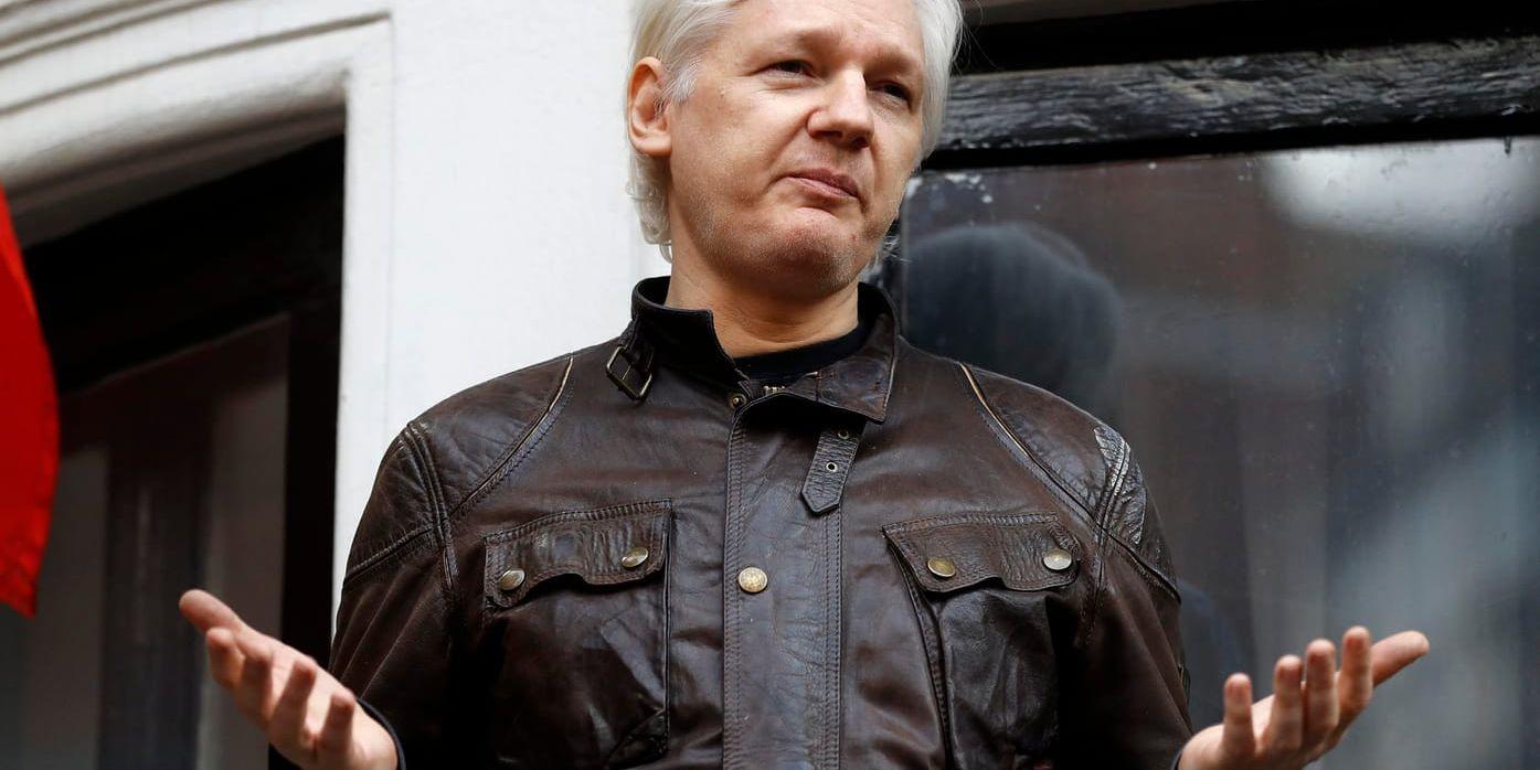 Wikileaks tog kontakt med Donald Trump jr och föreslog bland annat att han skulle lyfta Julian Assange som en ambassadörskandidat. Arkivbild.