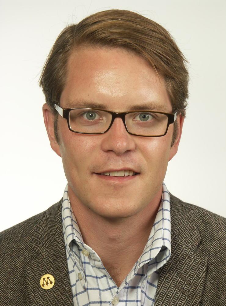 Lars Hjälmered (M), riksdagsledamot från Göteborg.