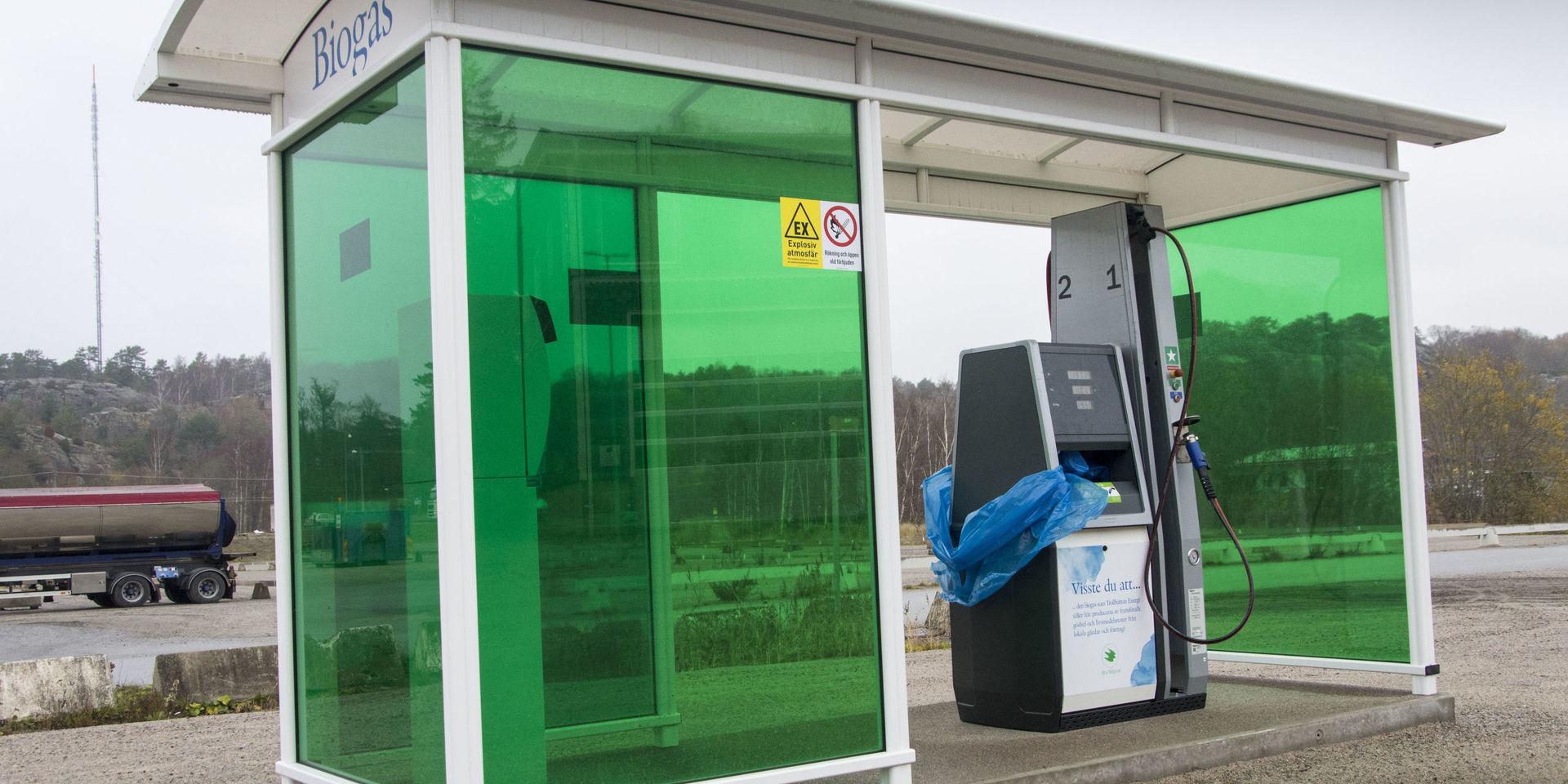 Biogasstationen på Österröd.