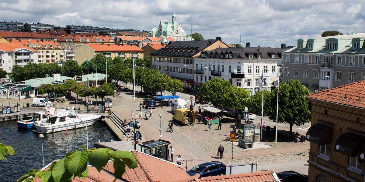 Lever på handeln. Den norska kronans värde har stor betydelse för Strömstad.