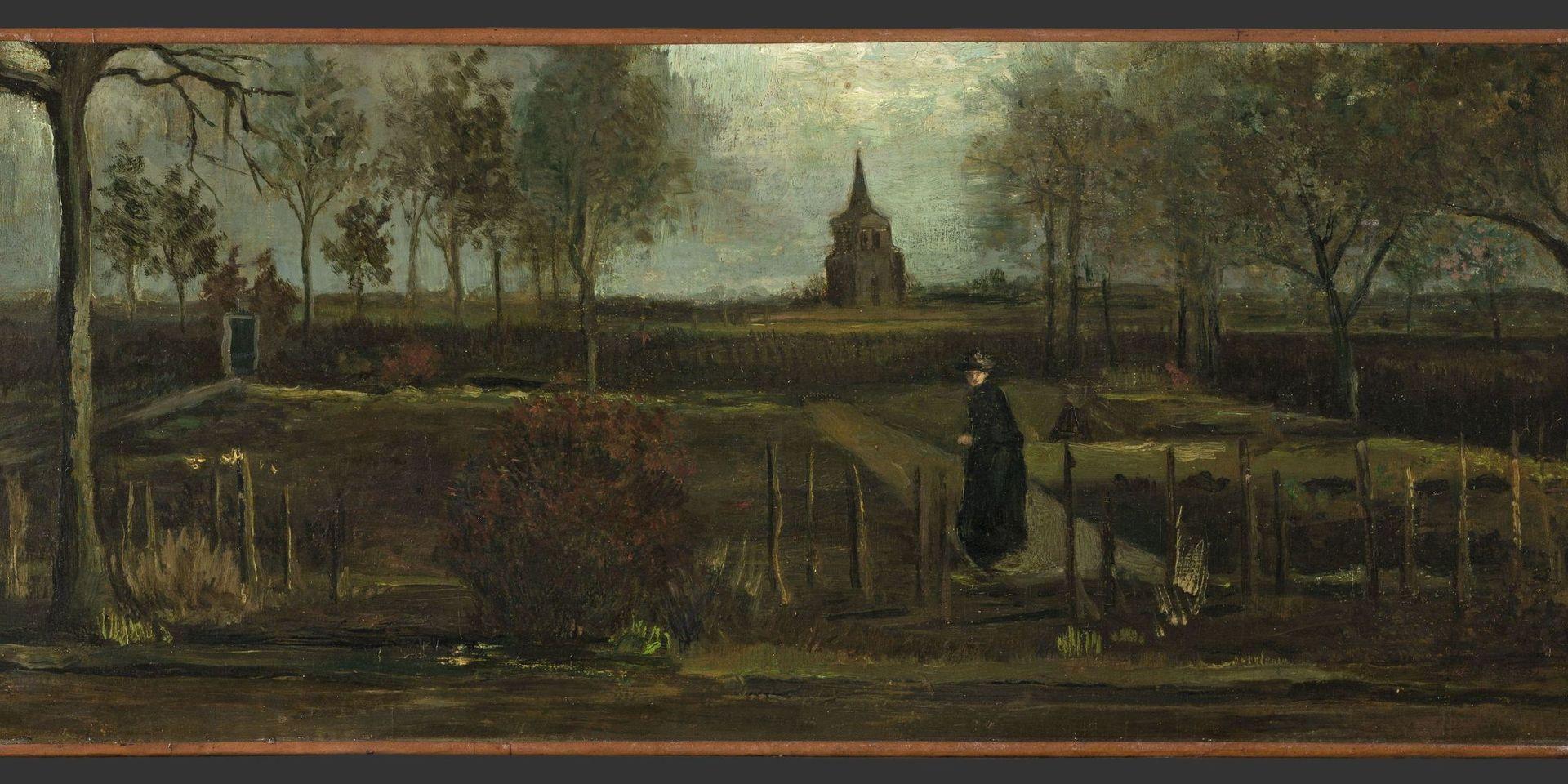 Verket 'Parsonage Garden at Neunen in Spring' stals under natten till måndagen från ett museum i Nederländerna. 