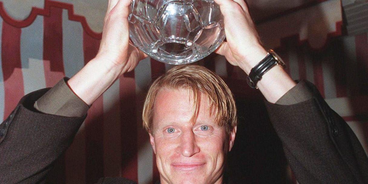 Stefan Pettersson, som utsågs till "folkets lirare" på fotbollsgalan 1997, blir chef för herrlandslaget. Arkivbild.