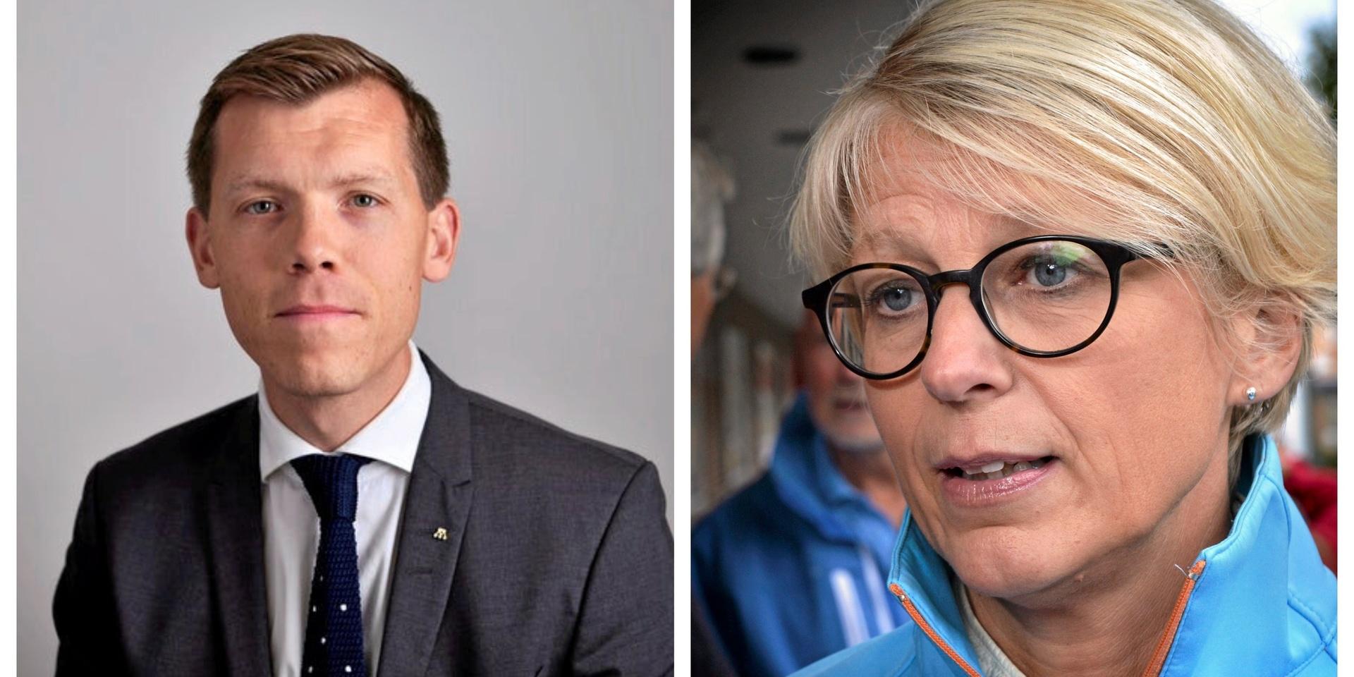Moderaterna Johan Hultberg och Elisabeth Svantesson får kritik av insändarskribenten P-A Hultman.