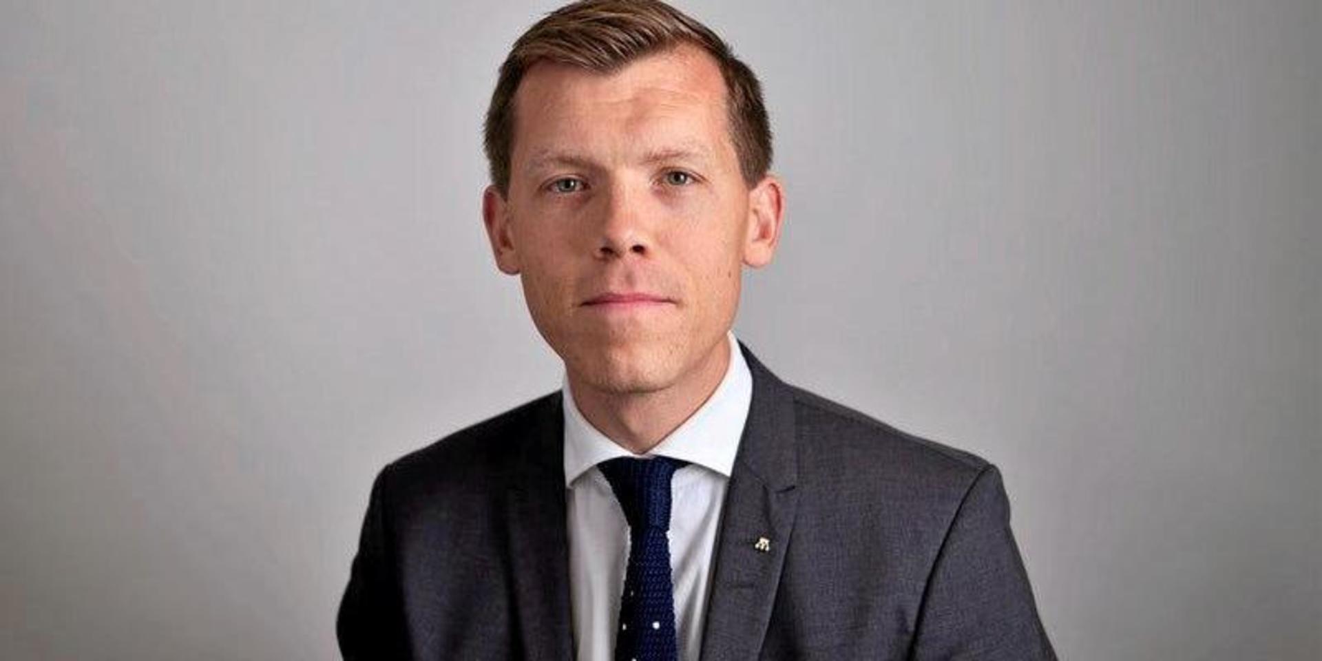 Johan Hultberg (M) riksdagsledamot från Fjällbacka