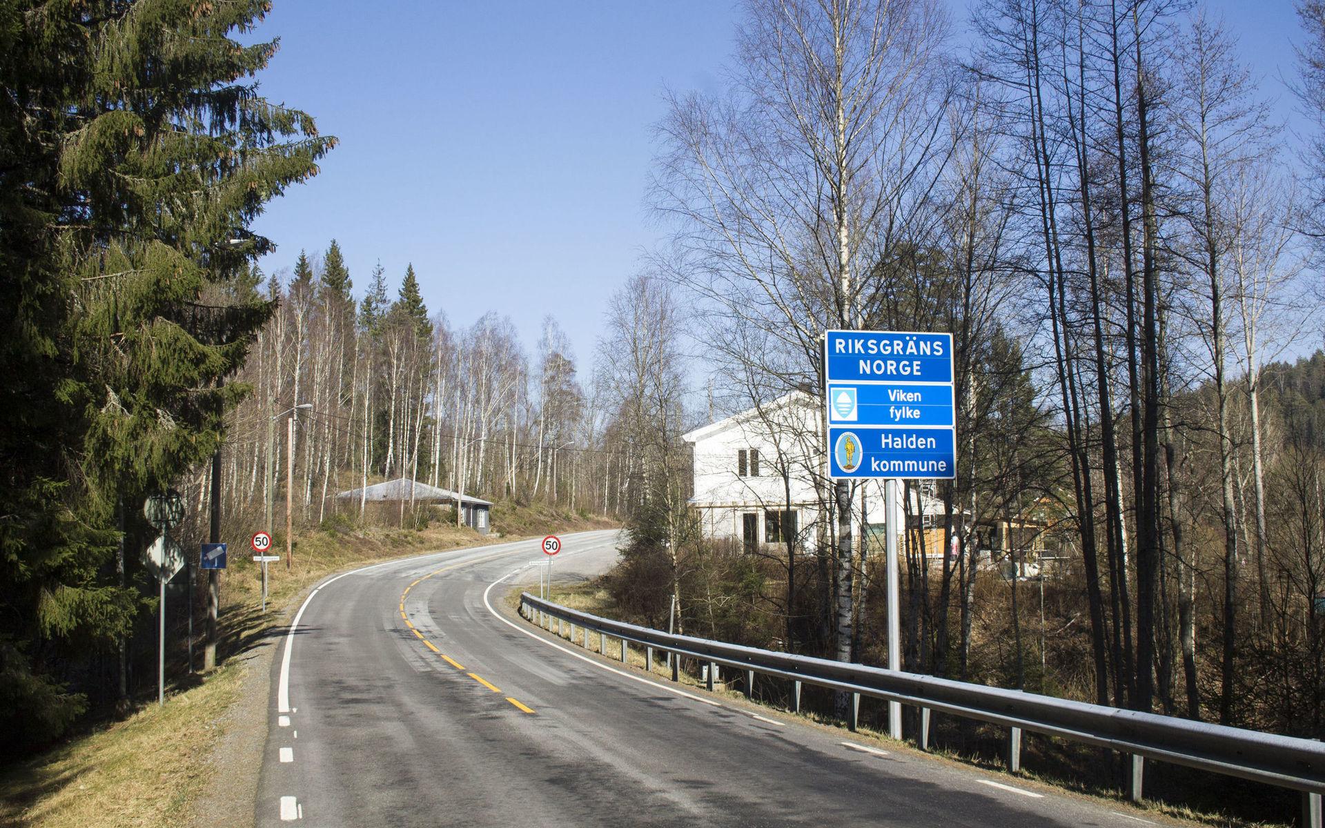 På torsdagseftermiddagen var gränsen till Norge helt okontrollerad både vid Håvedalen och här vid Vassbotten.