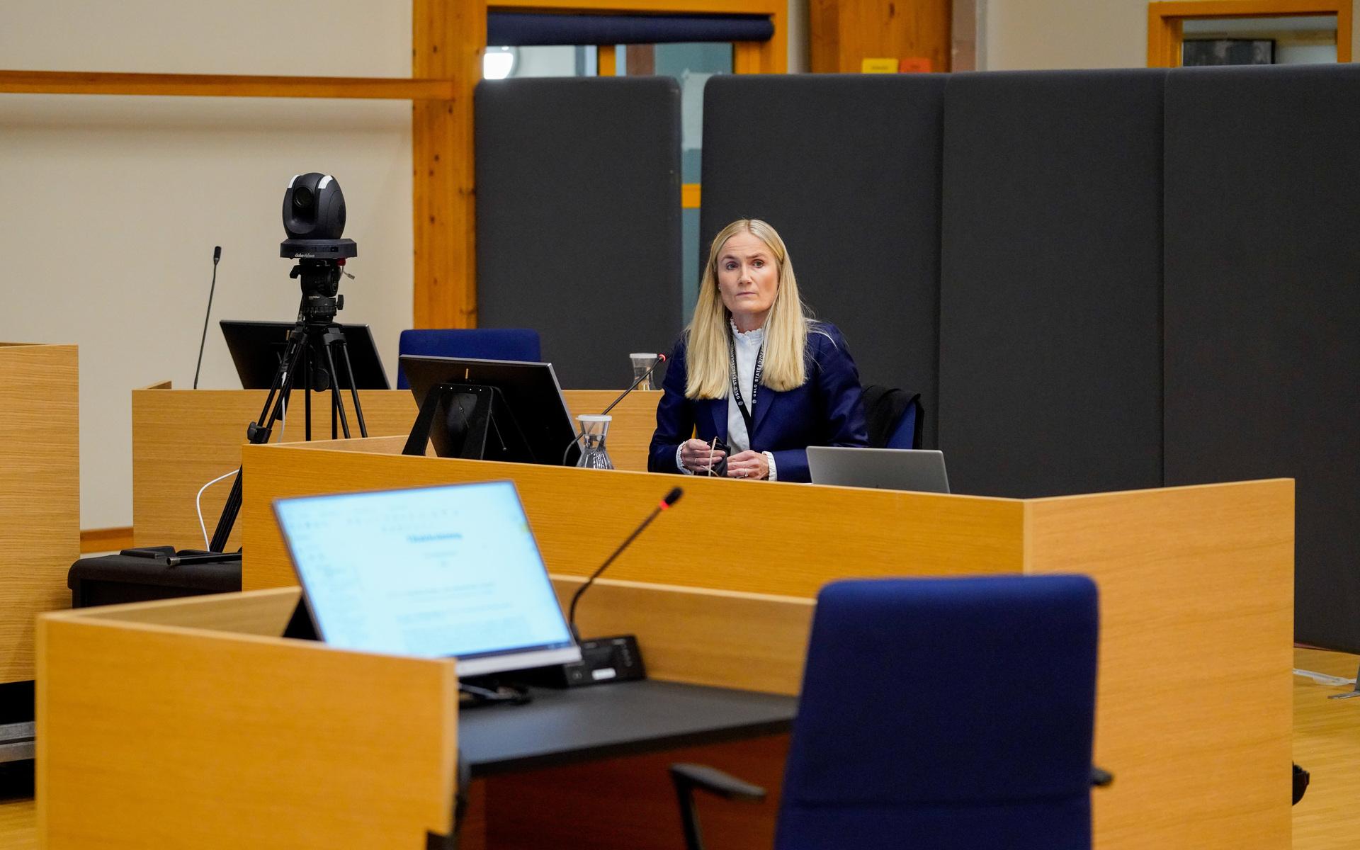 Åklagaren Hulda Karlsdottir inledde rättegången med att hålla ett anförande och sedan läsa upp domen mot Brevik som kom 2012.