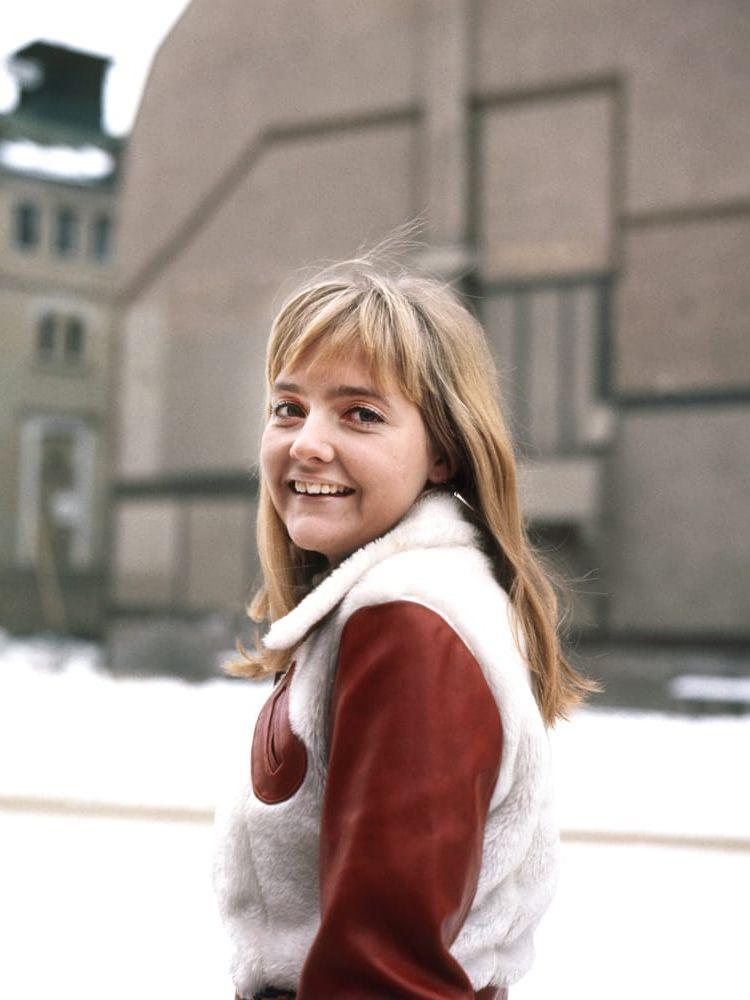 Doris Svensson fotograferad 1969. 