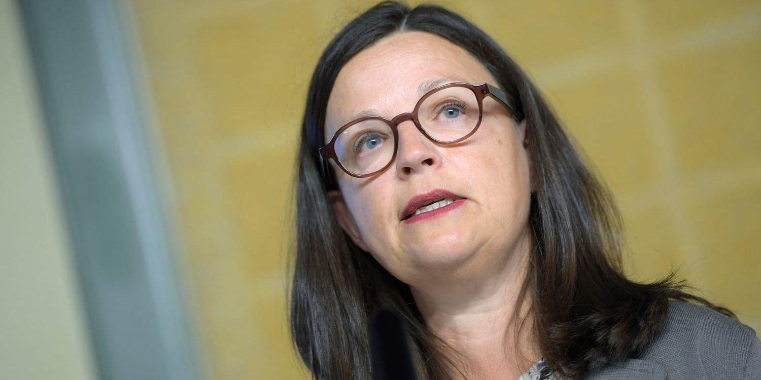 Gymnasie- och kunskapslyftsminister Anna Ekström. Arkivbild.