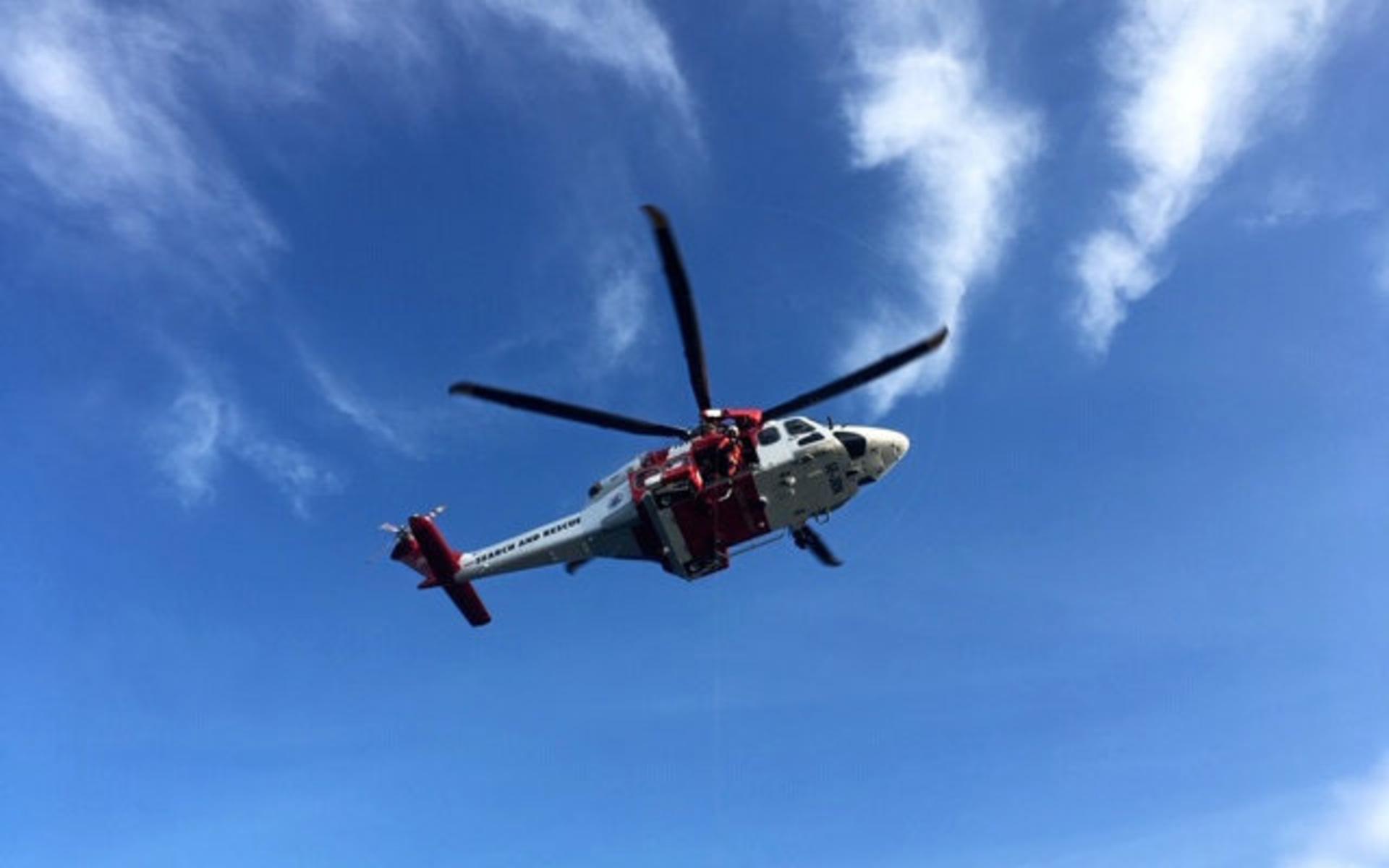 Sjöfartsverkets räddningshelikopter är normalt placerad på Säve flygplats på Hisingen.
