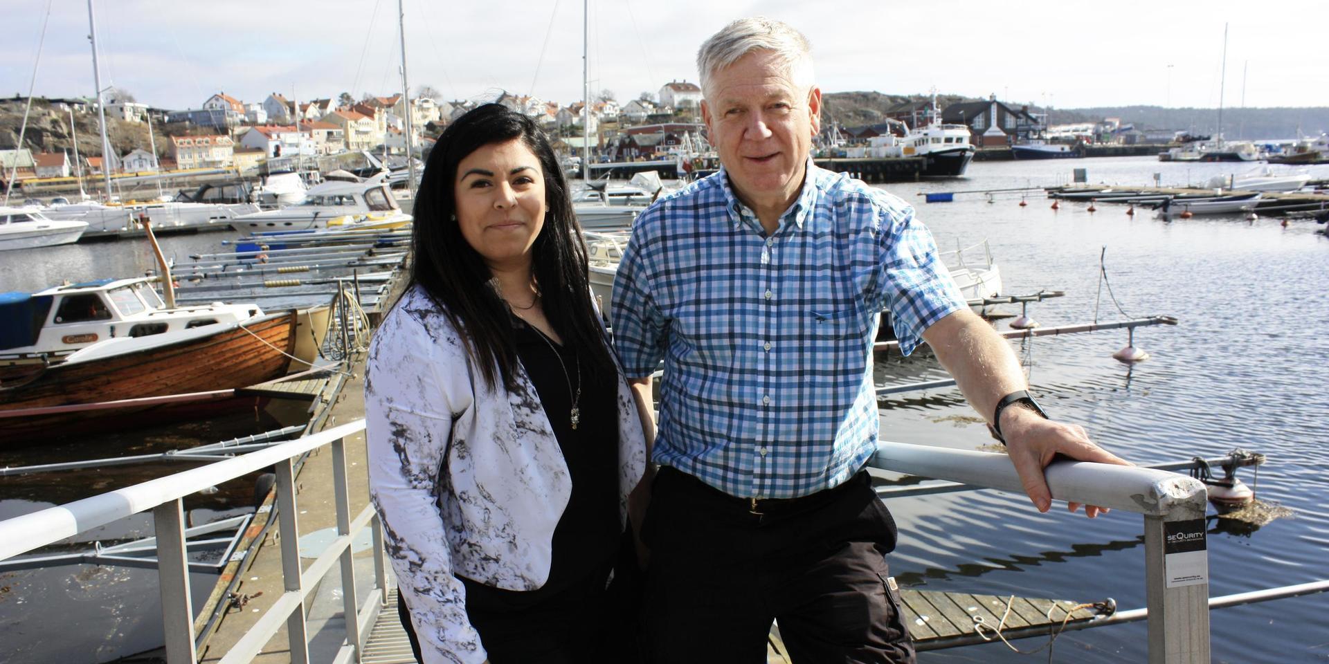 Karla Valdivieso och Bengt Bivrin, två av Miljöpartiets ledamöter i kommunfullmäktige (arkivbild).