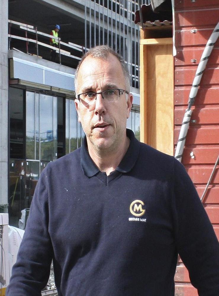 Göran Lundgren, driftschef för Grensemat.