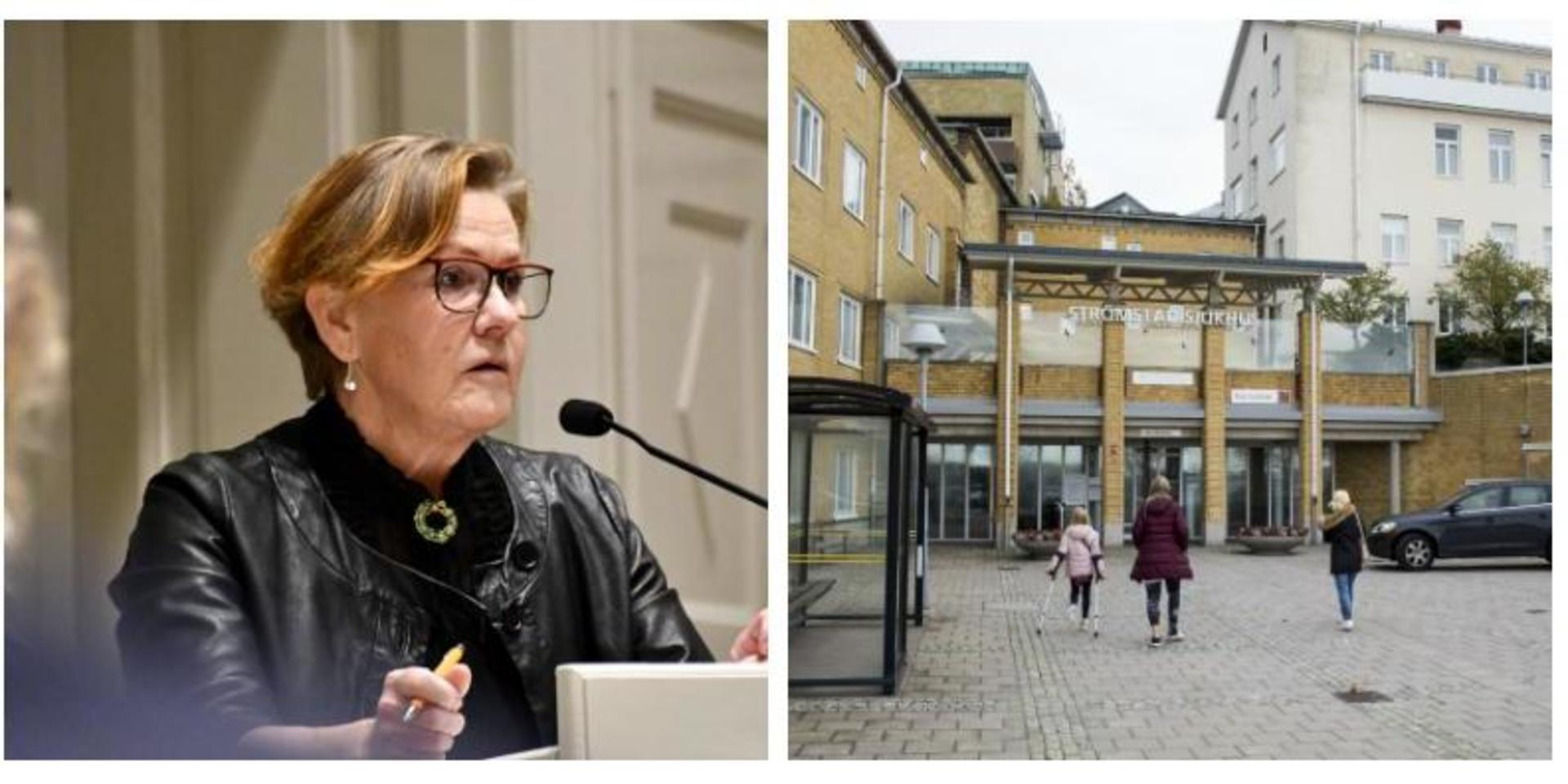 Åsa Torstensson och Anna-Lena Carlsson är två av C-politikerna som ställer frågan varför köpet av Pilen 5 inte finns med i majoritetens budget.