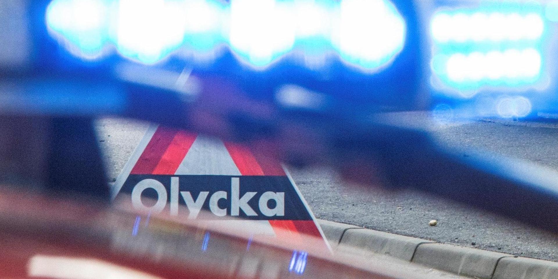En bil blev påkörd bakifrån på Ringvägen i Strömstad 