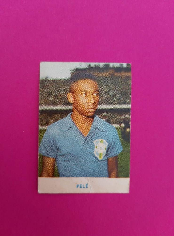 Alfabild nummer 635. Pelé under VM 1958. Vinnande bud: 140 950 kronor.