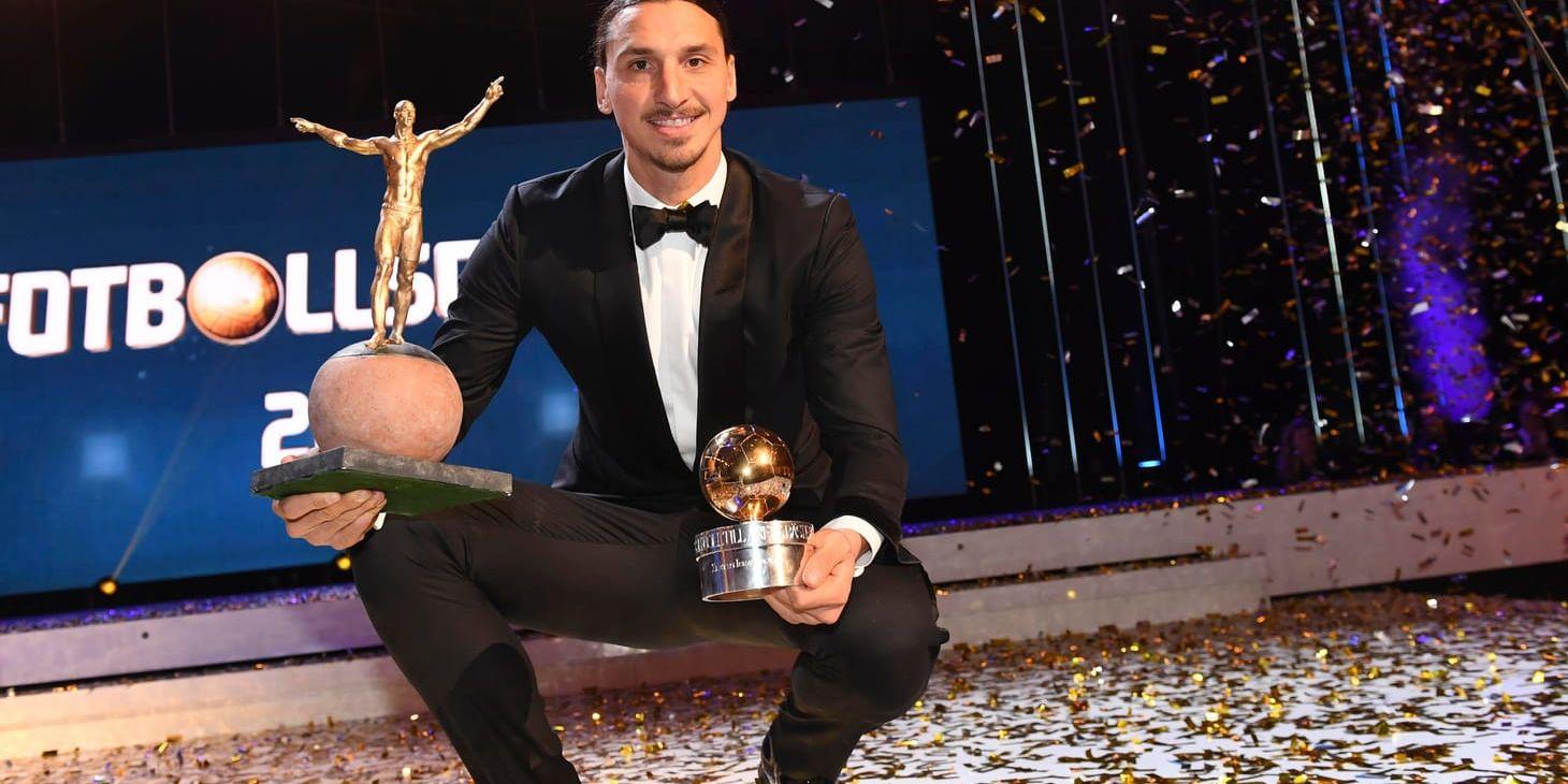 Zlatan Ibrahimovic är van att få priser. Nu ska han dela ut ett. Arkivbild.