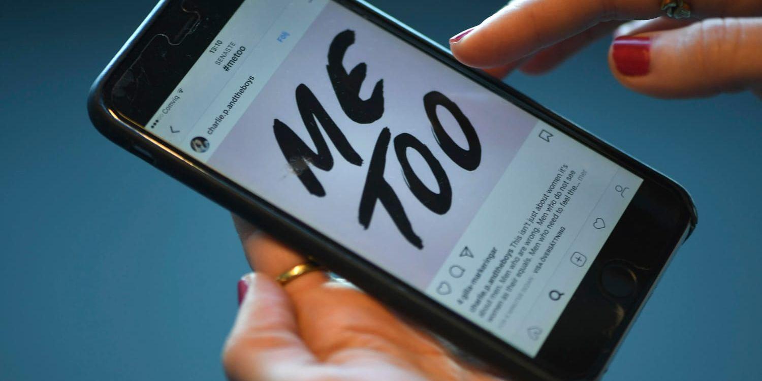 Me too. Kampanjen på sociala medier där kvinnor delar med sig av erfarenheter av sexuella övergrepp. #metoo