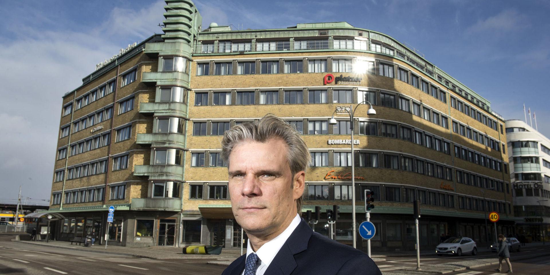 Johan Hansson, vd för  Stampen Media och VTD. 