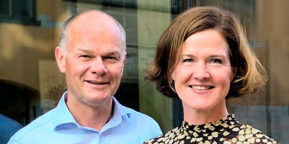 Stefan Ölander, VD, och Anna Kinberg Batra, styrelseordförande, i Soltech Energy Sweden AB.