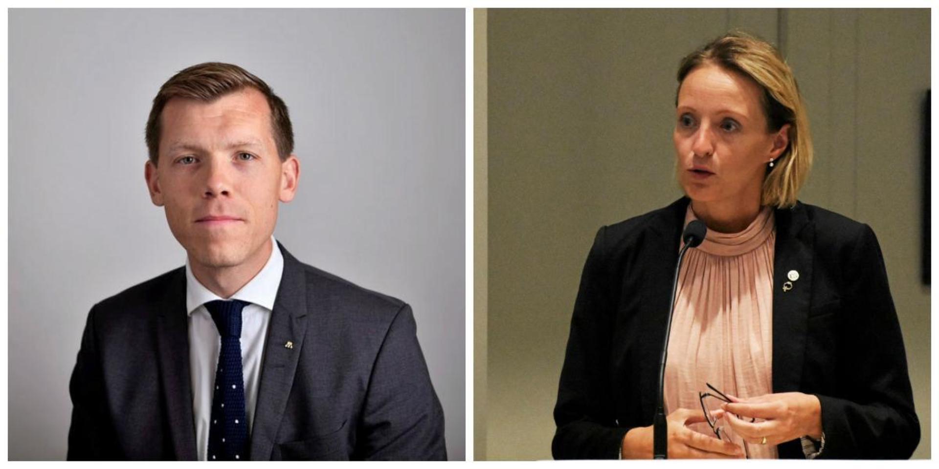 Johan Hultberg (M), riksdagsledamot från Fjällbacka, och Simone Fischer (M), ledamot i socialnämnden, Strömstad, är två av debattörerna.