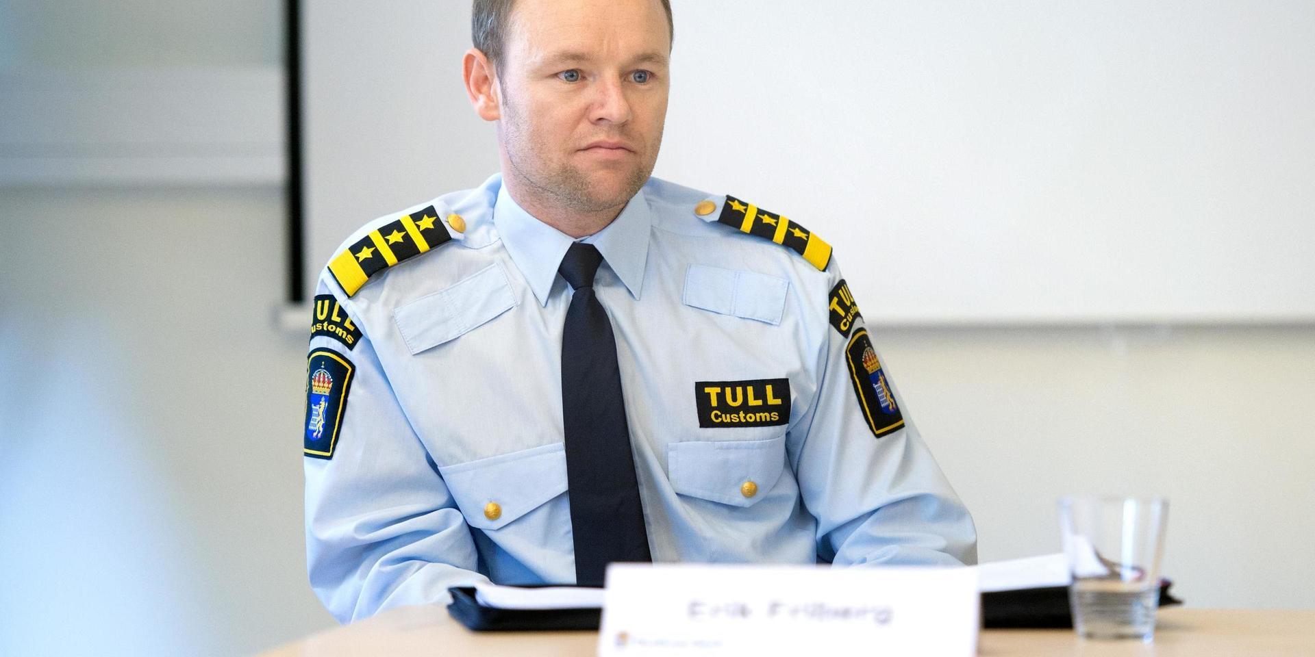 Erik Friberg, chef för tullkriminalen i södra Sverige. Arkivbild.