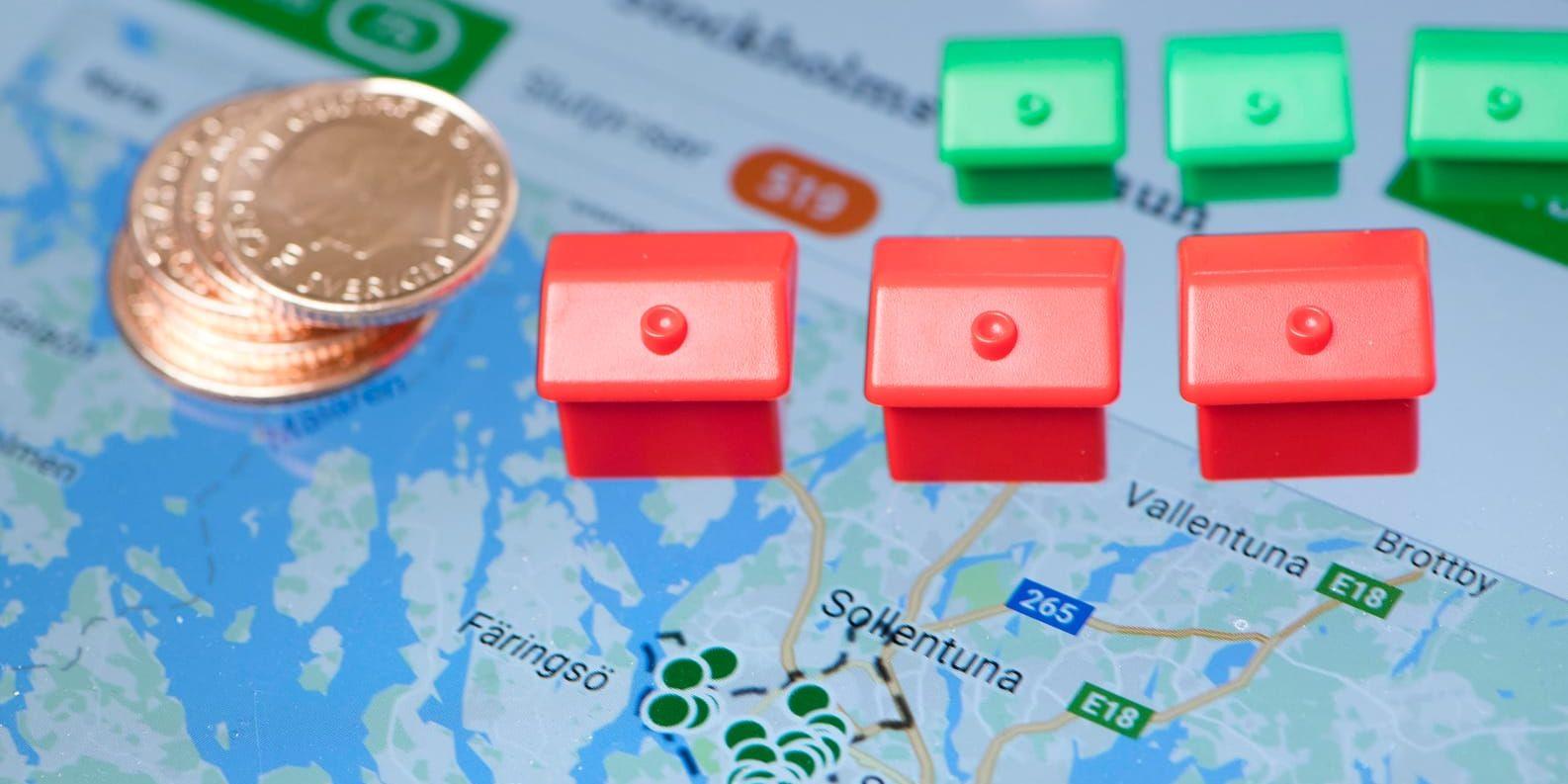 Bostadsmarknaden i fokus för svensk ekonomi. Arkivbild.