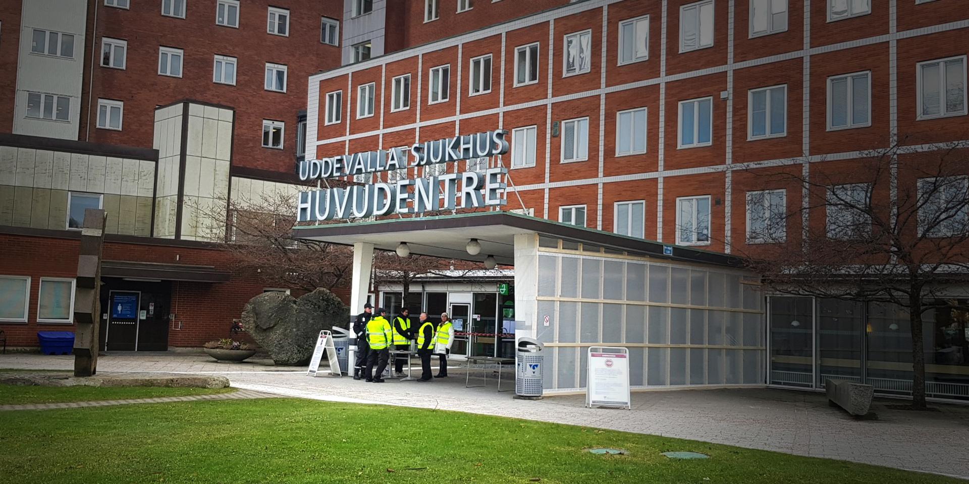 Uddevalla sjukhus och Näl återinför besöksrestriktioner från och med torsdag, det meddelar NU-sjukvården under onsdagen. Bilden är tagen vid ett tidigare tillfälle.