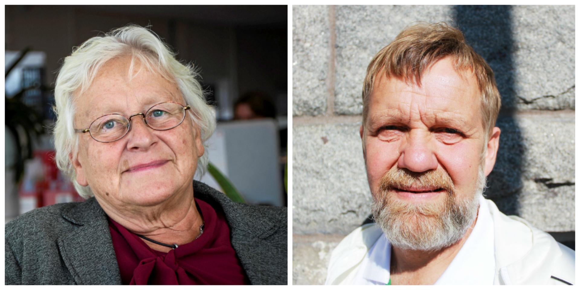 Kerstin Karlsson (L) och Hans-Inge Sältenberg (C).