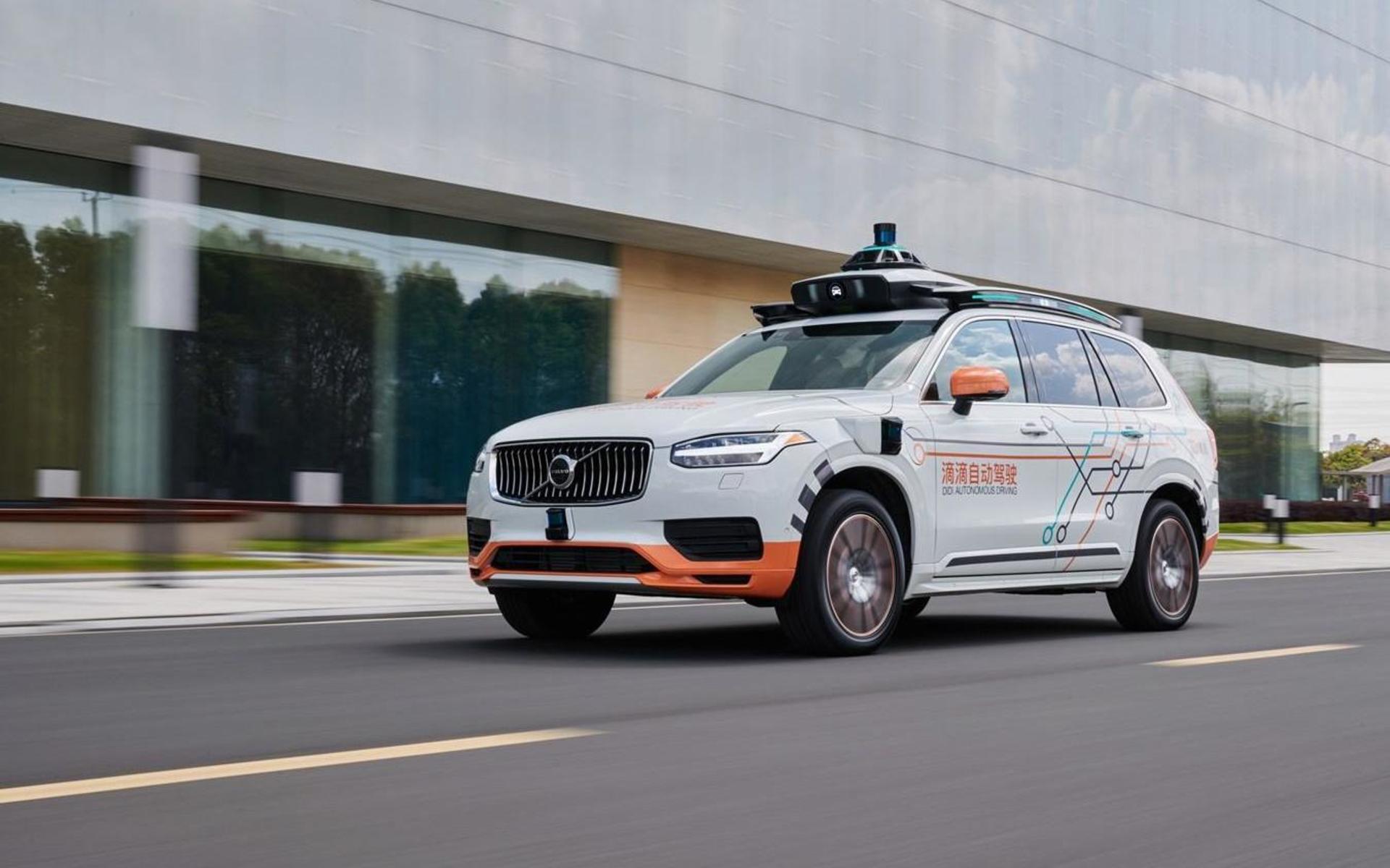 Tanken är att samarbetet mellan Volvo Cars och DiDi Chuxing ska utveckla DiDis taxiverksamhet med självkörande bilar.