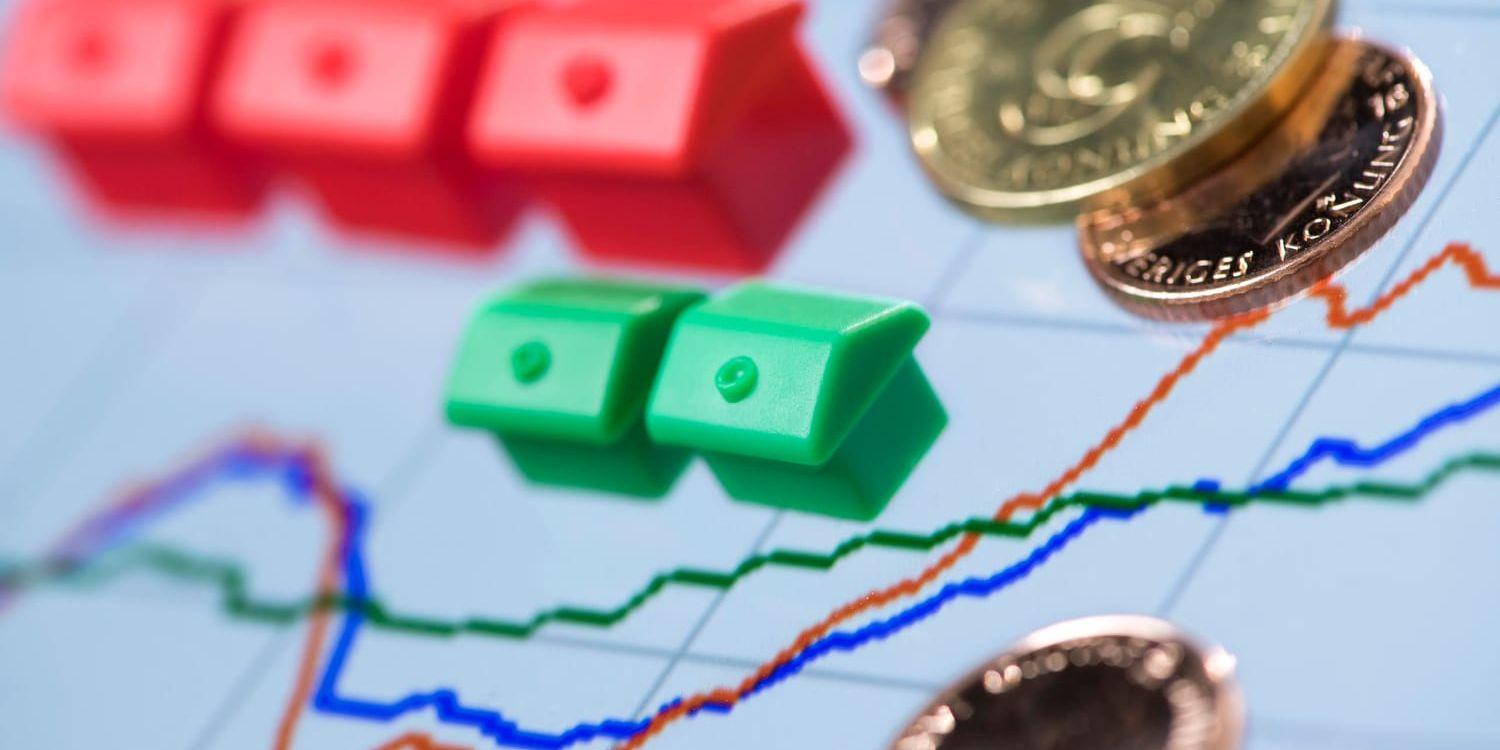 Villapriserna har stigit med 41 procent i landet under de senaste fem åren, enligt Svensk Fastighetsförmedling. Arkivbild.