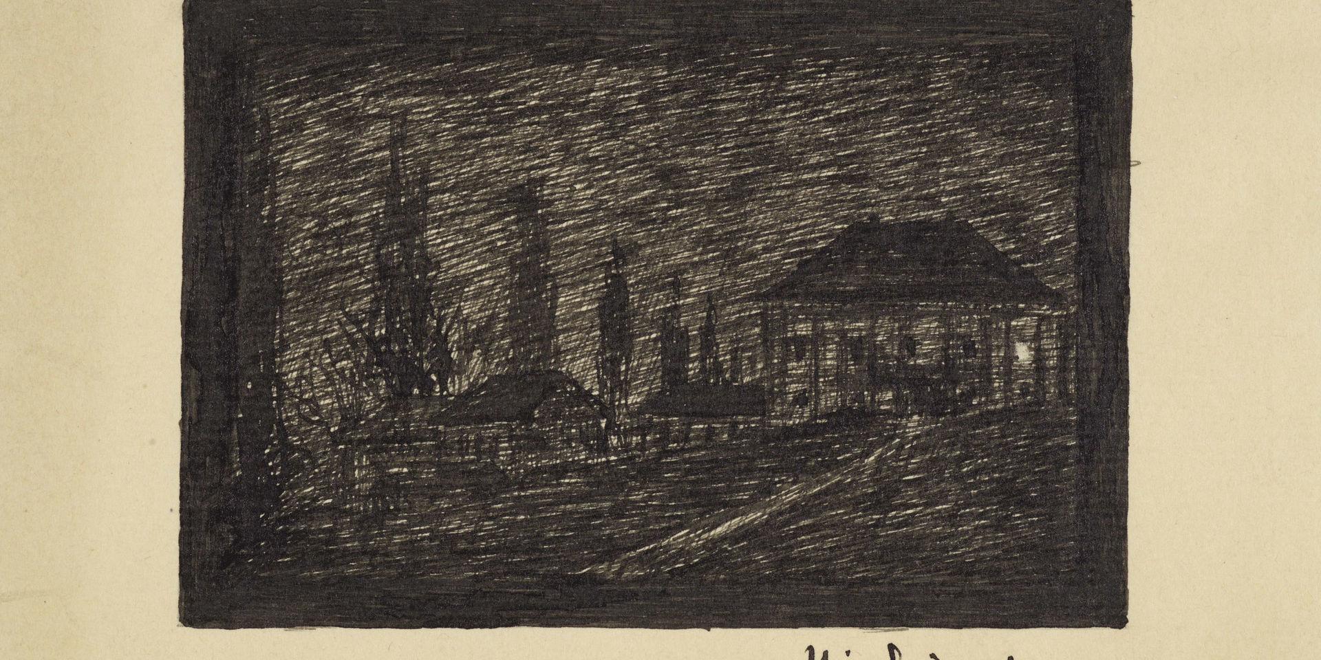 'Natt' av Hjalmar Söderberg från 1894. Pressbild.