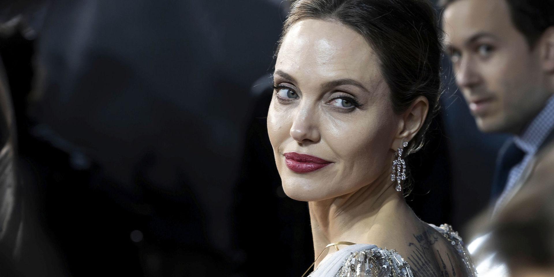 Angelina Jolie spelar återigen titelrollen i filmen 'Maleficent 2: Ondskans härskarinna'. Arkivbild. 