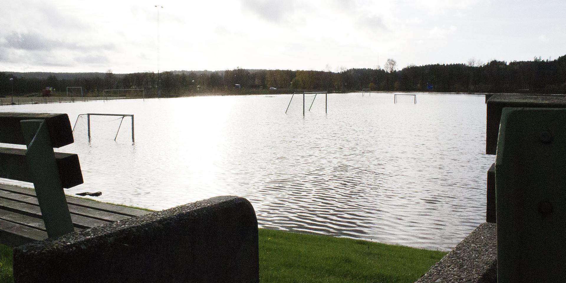 Översvämning i Skee, oktober 2014.
