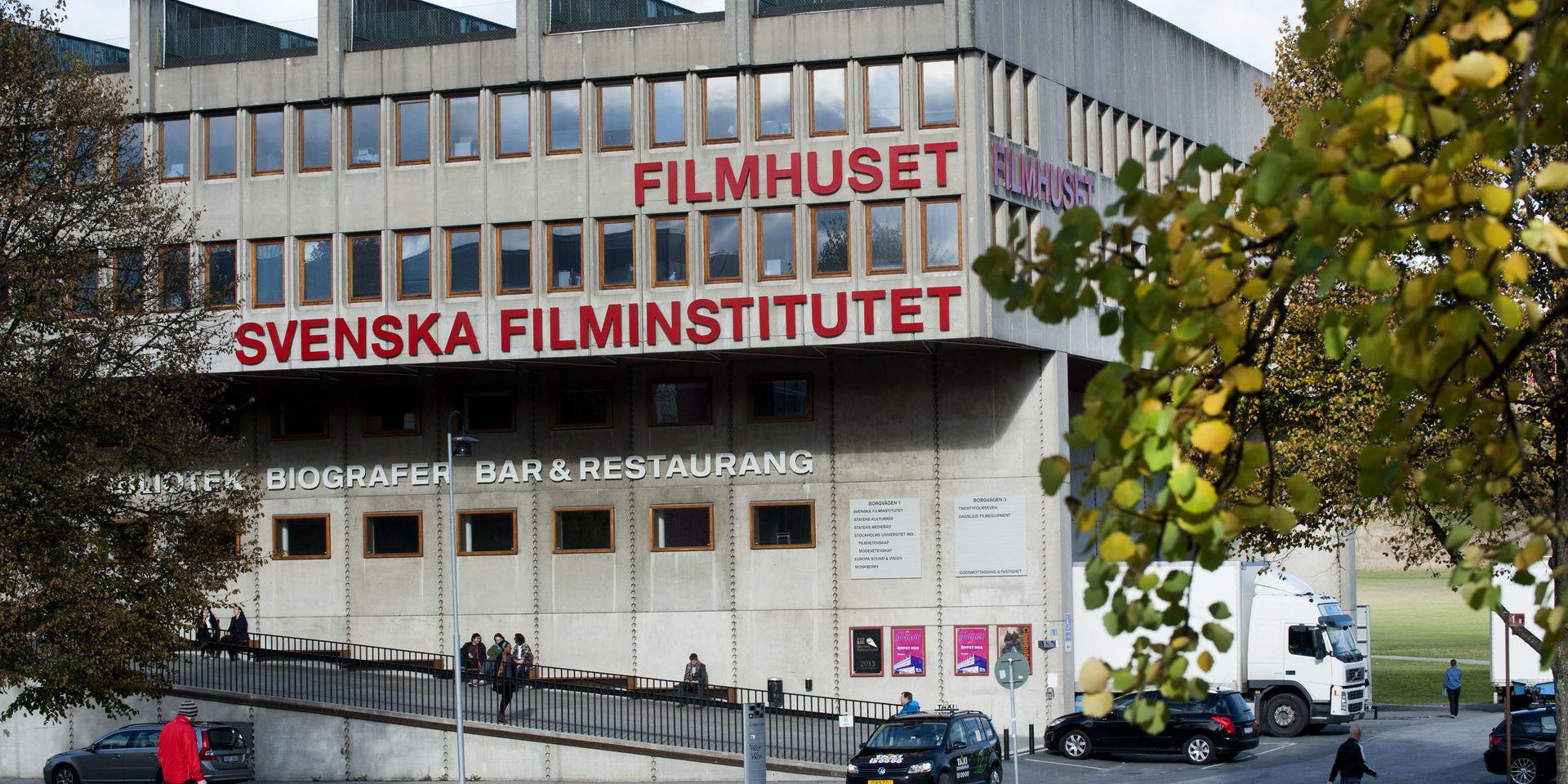Svenska Filminstitutet omfördelar medel för att stärka filmproduktionen. Arkivbild. 
