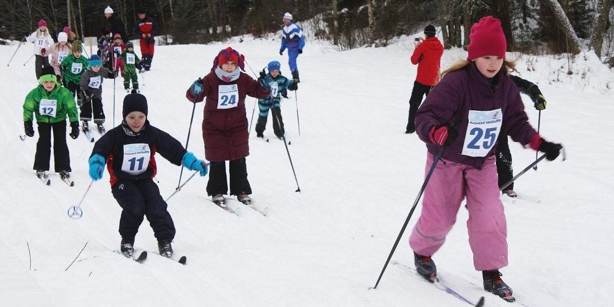 VASALOPPET. Ranebo är en etablerad vintersportort i Tanum. Här går barnen vasalopp 2013.