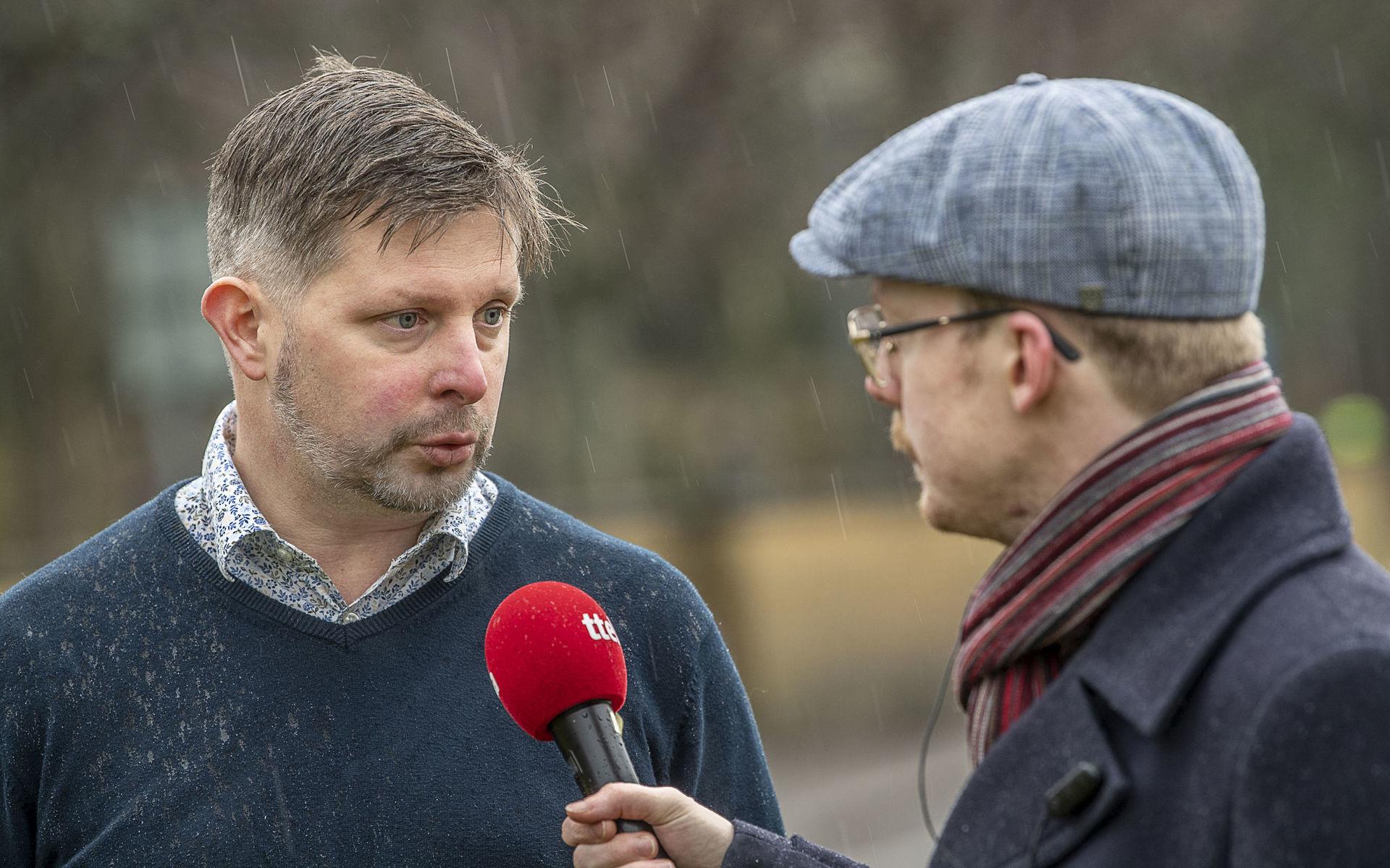 20200310 TrollhättanNiklas Claesson , kommunikatör NU-sjukvården.
