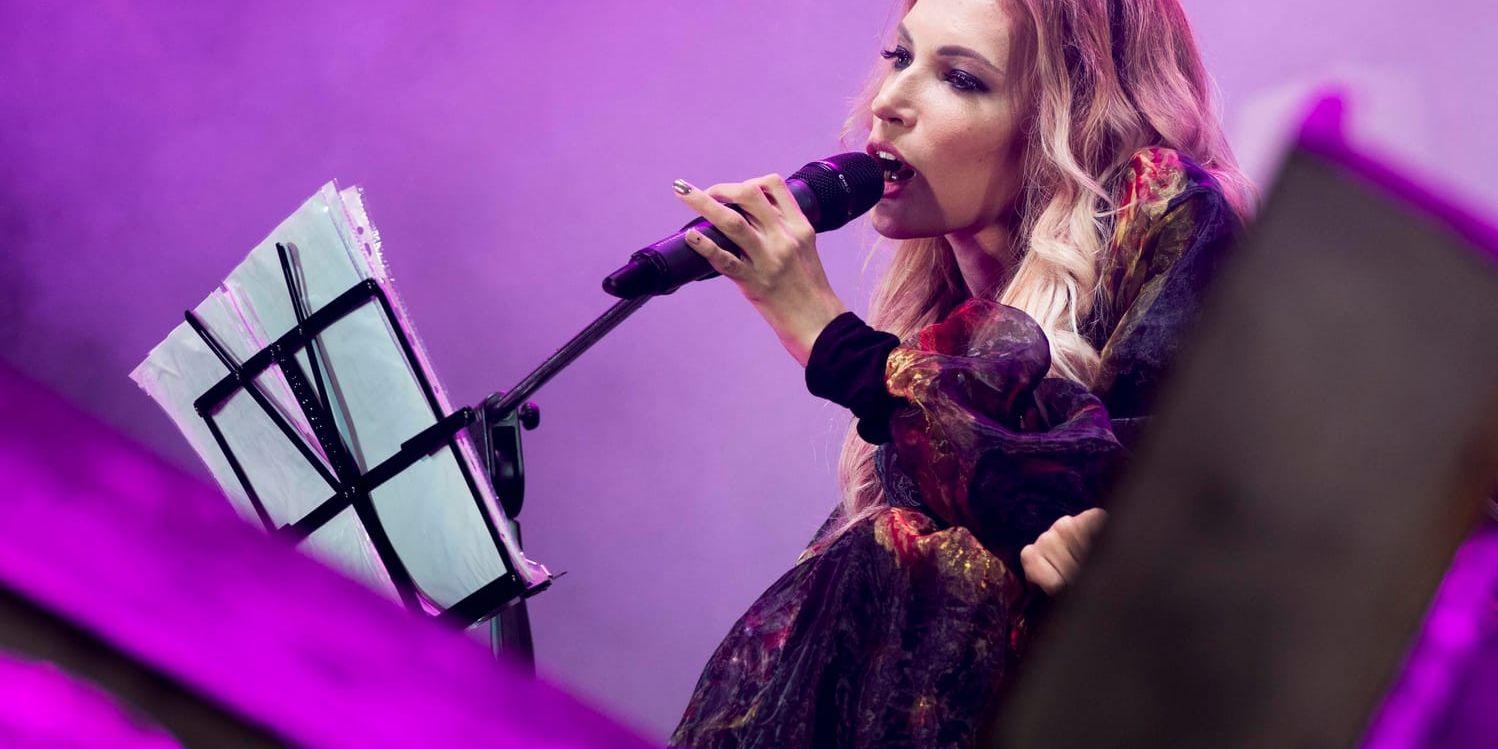 Ryska artisten Julia Samojlova stoppades från att tävla i Eurovision Song Contest i år då hon 2015 hade uppträtt på Krimhalvön. Arkivbild.