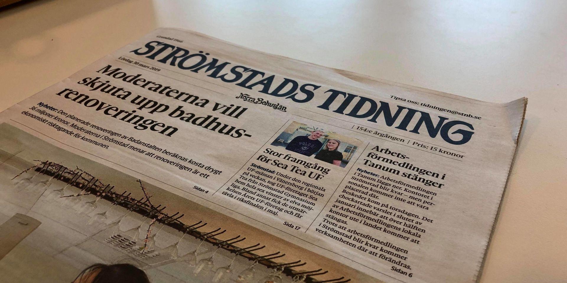 Strömstads Tidning.