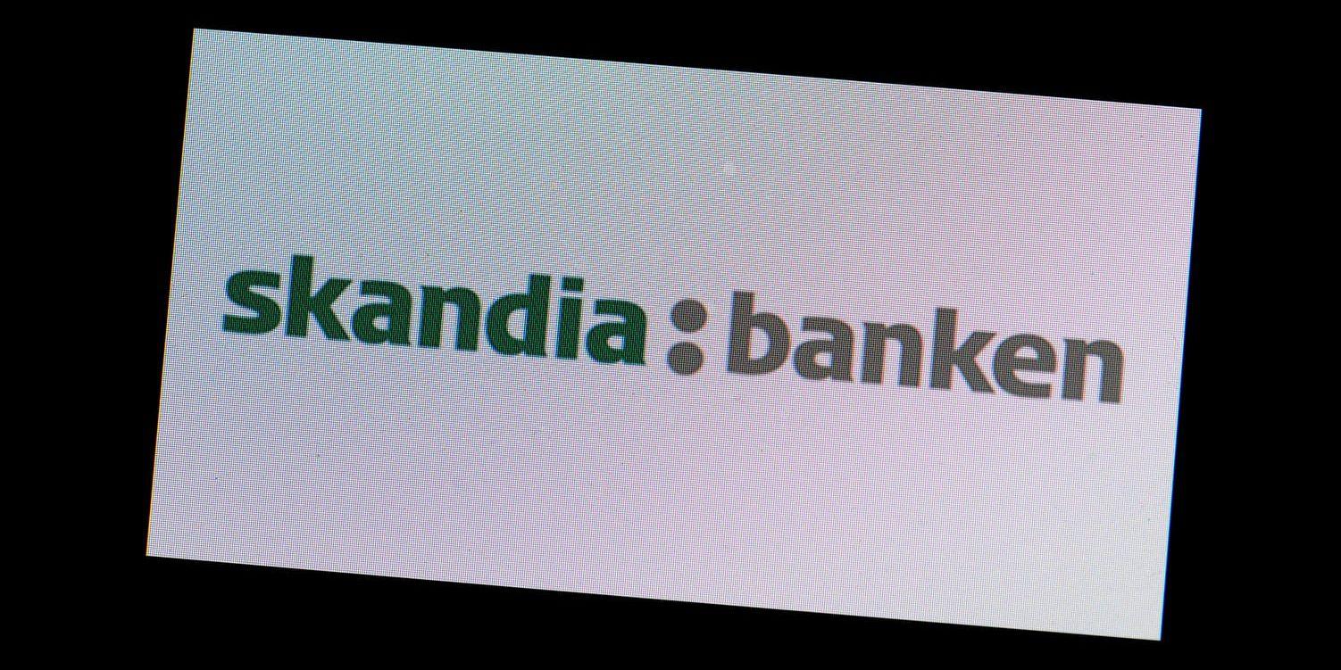 Skandiabanken drabbades av tekniska problem. Arkivbild.