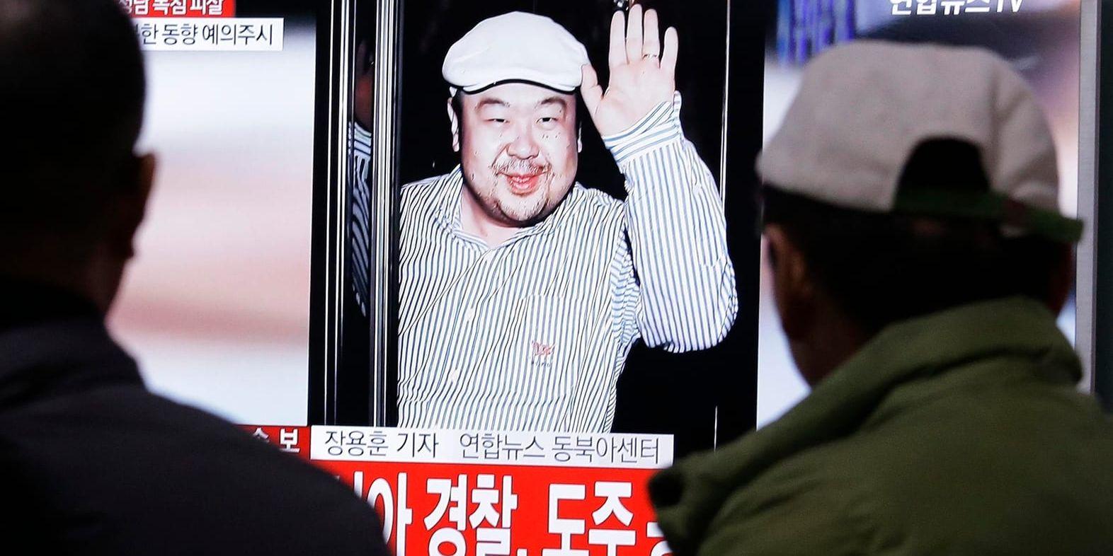 Kim Jong-Nam misstänks ha mördats med den dödliga nervgasen VX. Arkivbild.