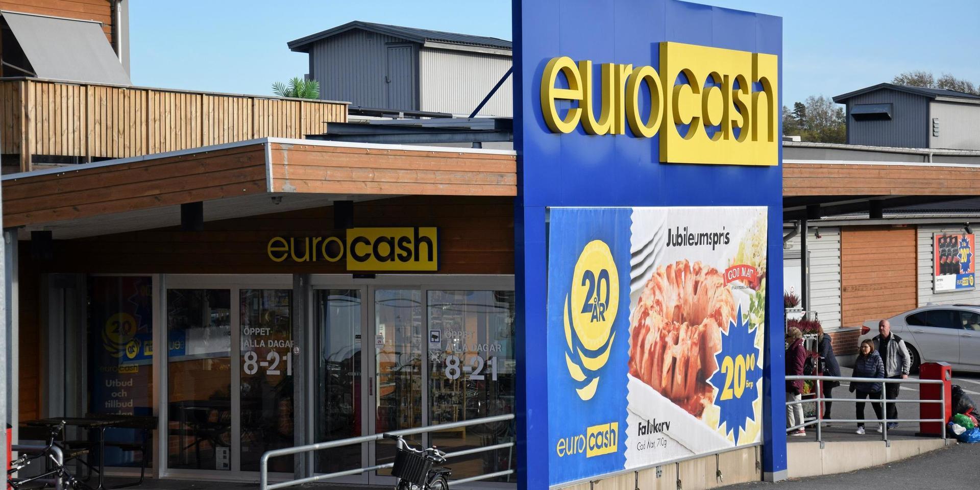 Eurocash butik på Oslovägen i Strömstad (arkivbild).
