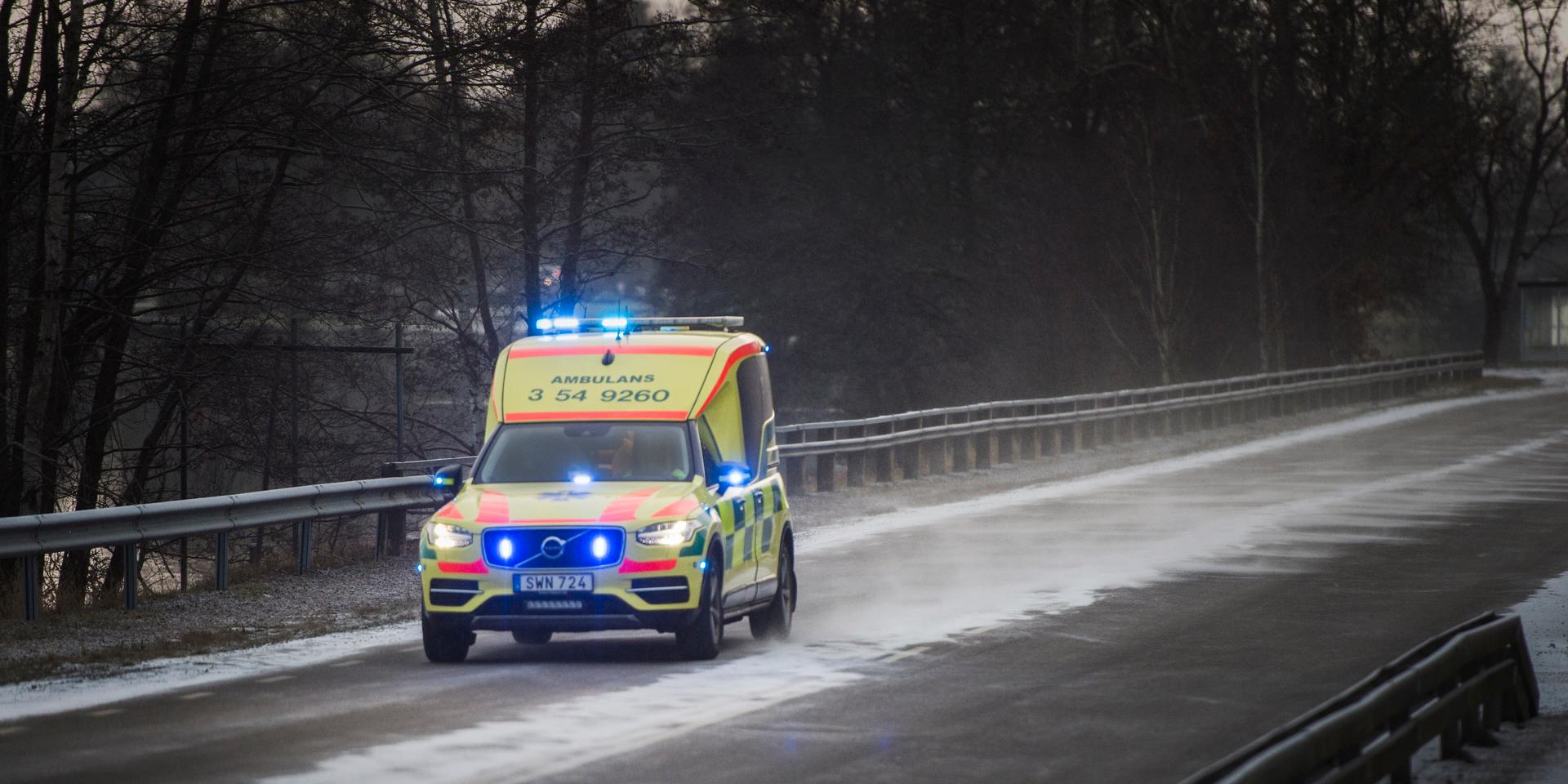 Ambulansutryckningar till följd av annat än covid har blivit fler i Norge. (arkivbild)