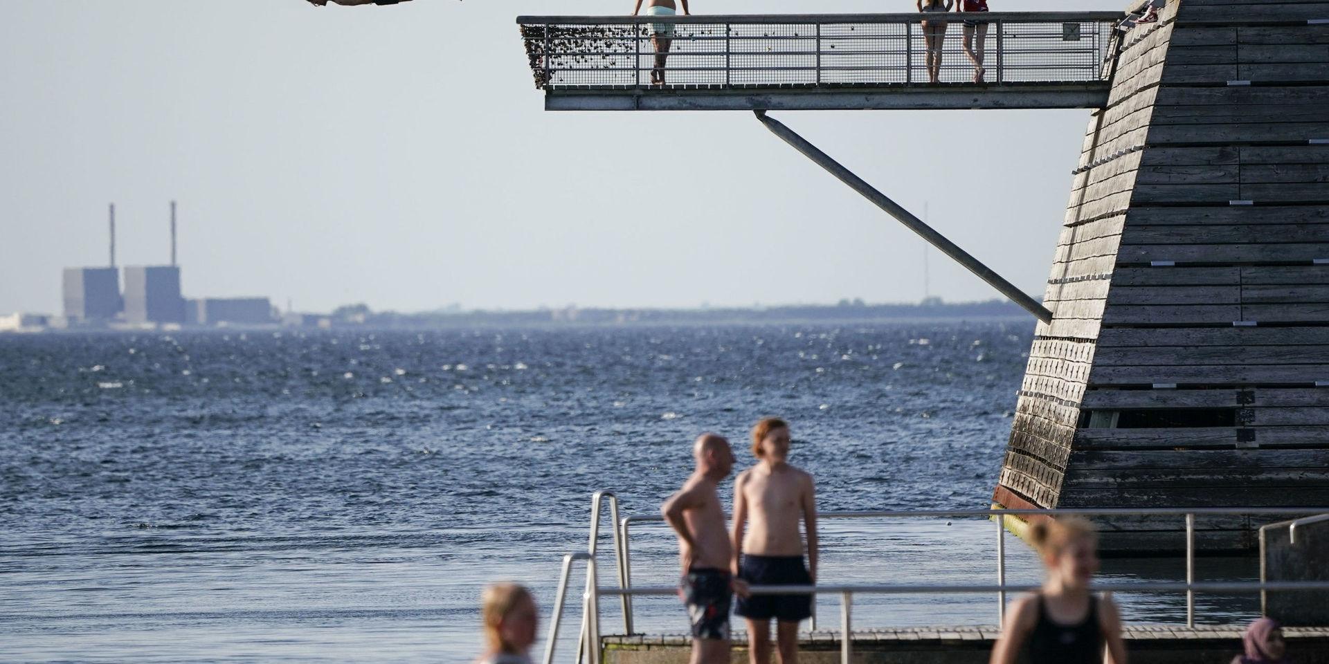 Det är populärt att bada i Öresund – här i Malmö. Arkivbild.